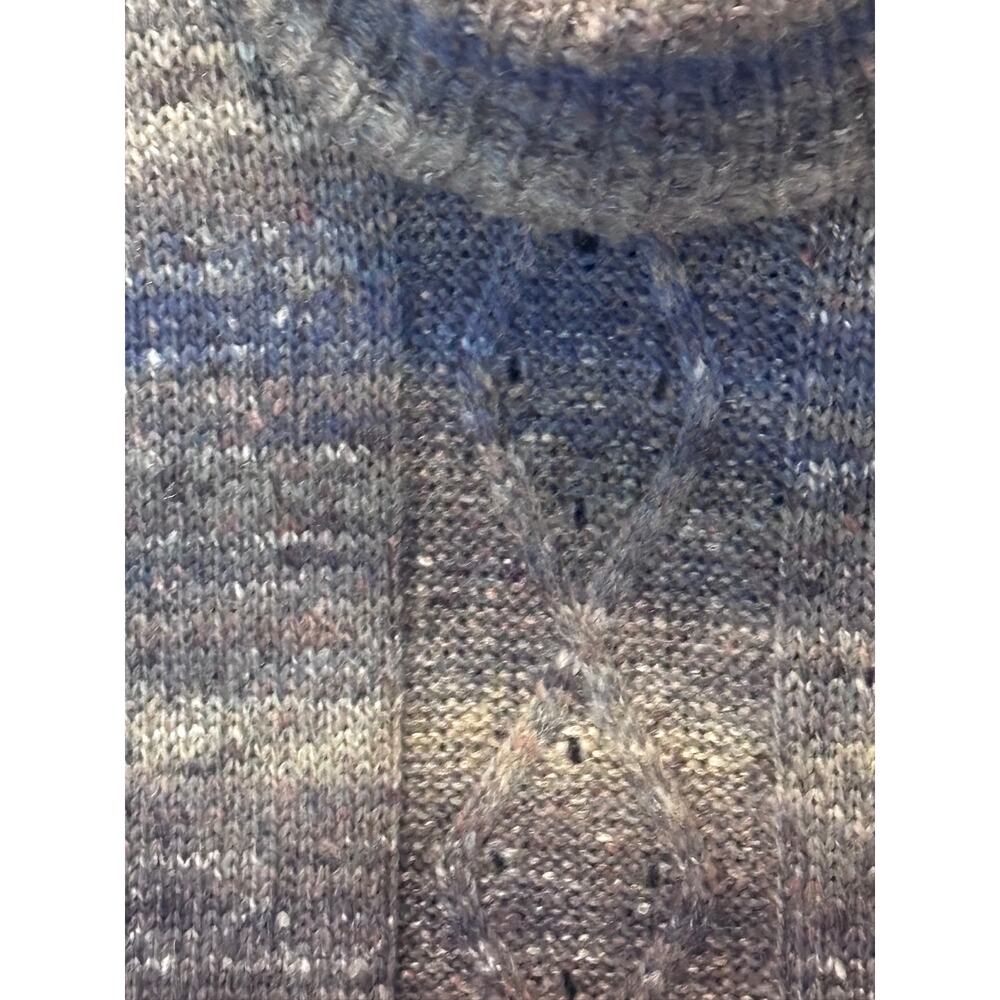 Ronni Nicole Striped Turtleneck Sweater Dress Medium - Picture 4 of 7